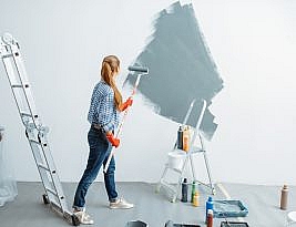 Malowanie ścian i sufitu – poradnik początkującego malarza